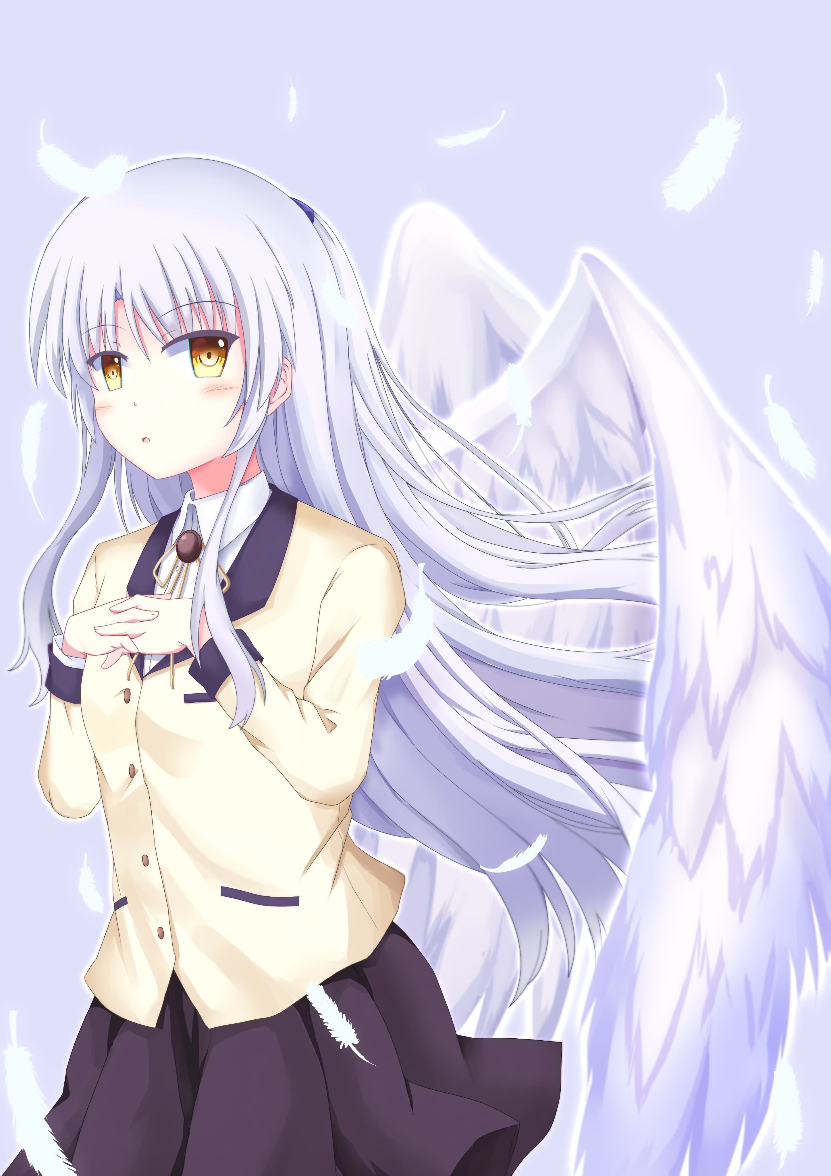 【P站精选】快看，是天使&#8230;是天使&#8230;Angel Beats!《立华奏》高清壁纸特辑！