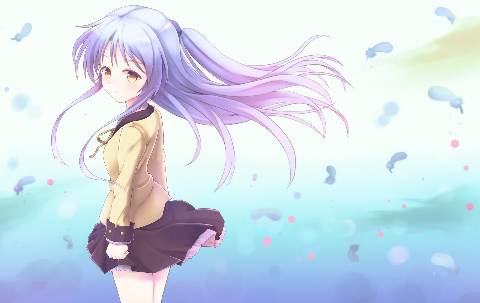 【P站精选】快看，是天使&#8230;是天使&#8230;Angel Beats!《立华奏》高清壁纸特辑！