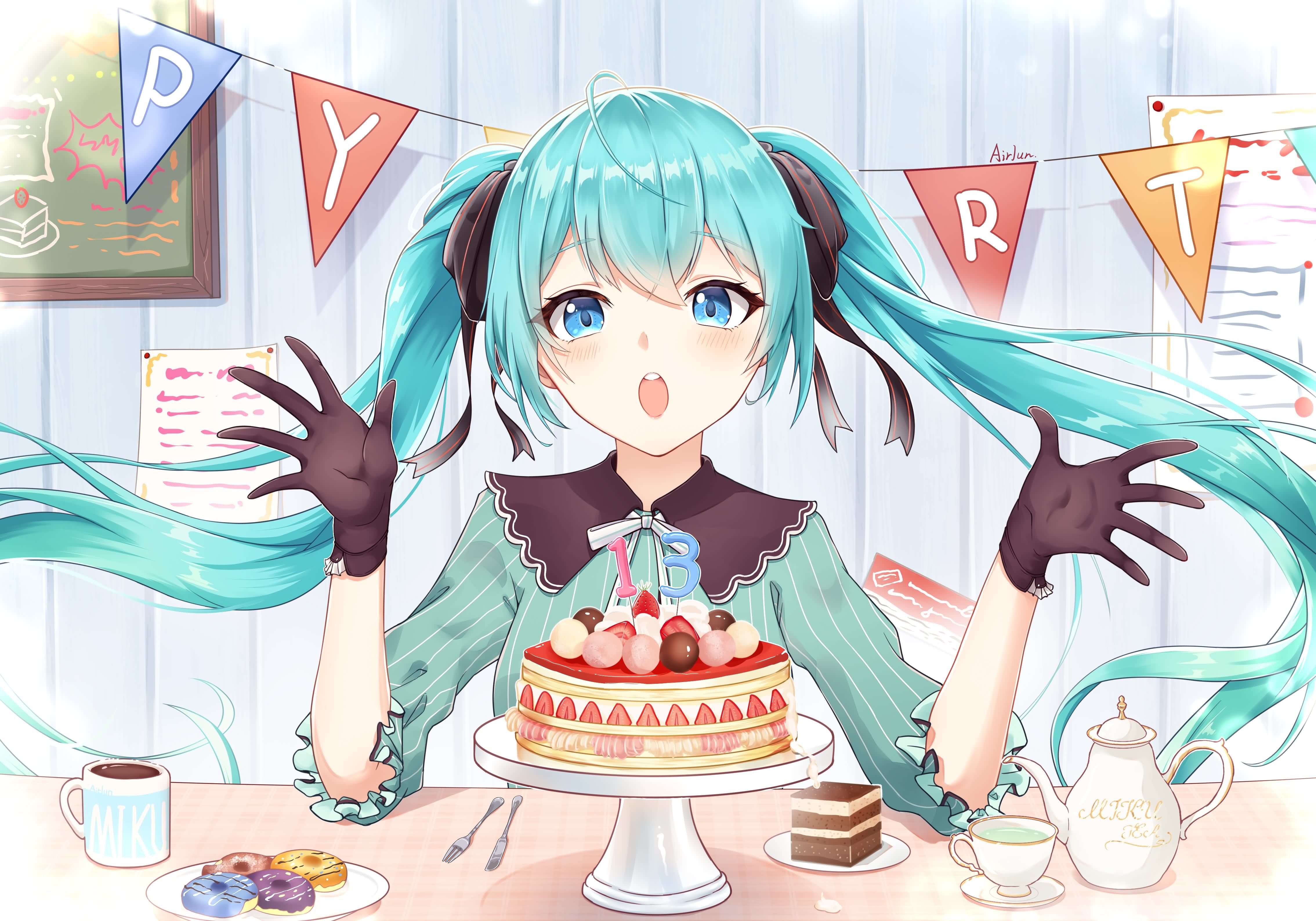 【P站精选】13周年，公主殿下生日快乐《初音未来诞生祭2020》高清壁纸特辑！