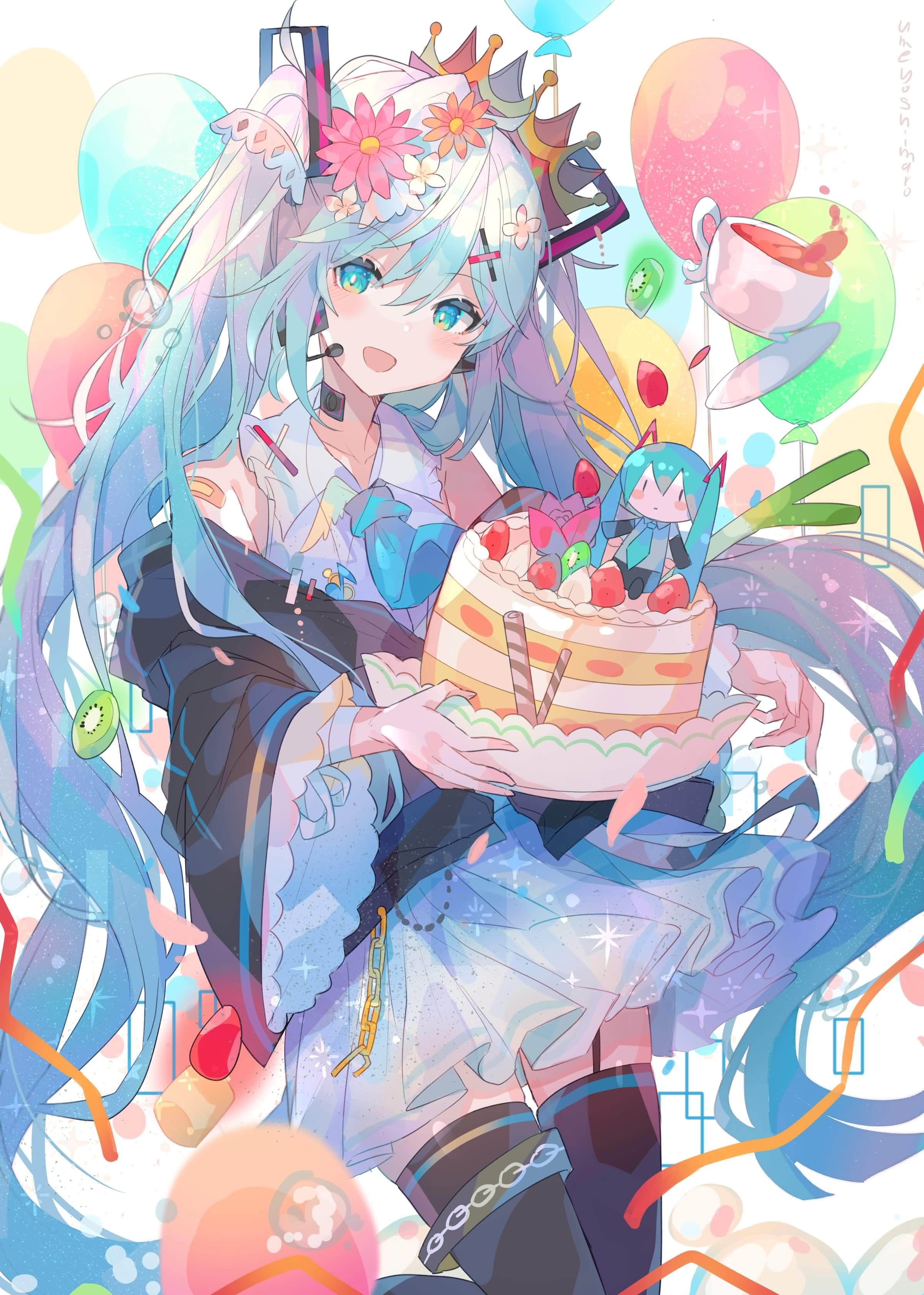 【P站精选】13周年，公主殿下生日快乐《初音未来诞生祭2020》高清壁纸特辑！