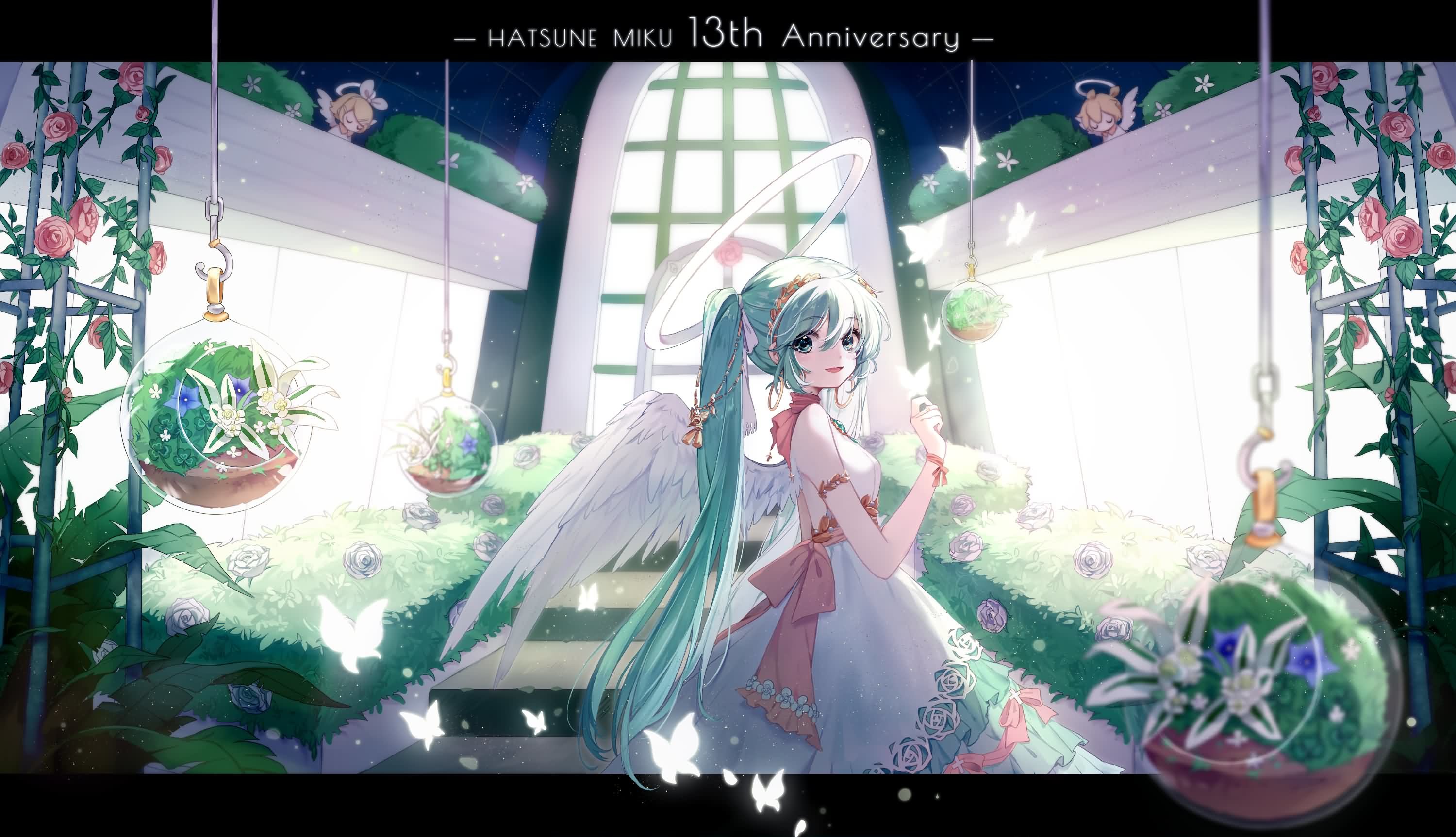 【P站精选】13周年，公主殿下生日快乐《初音未来诞生祭2020》高清壁纸特辑！