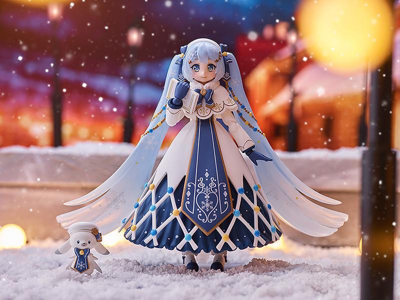 Max Factory《初音未来》雪初音2021 Glowing Snow 雪未来 figma可动手办