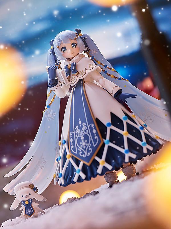 Max Factory《初音未来》雪初音2021 Glowing Snow 雪未来 figma可动手办