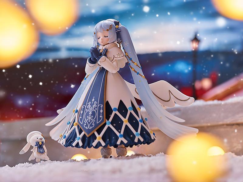 Max Factory《初音未来》雪初音2021 Glowing Snow 雪未来 figma可动手办