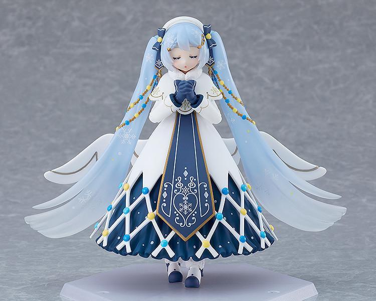 Max Factory《初音未来》雪初音2021 Glowing Snow 雪未来 figma可动手办