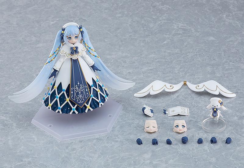 Max Factory《初音未来》雪初音2021 Glowing Snow 雪未来 figma可动手办