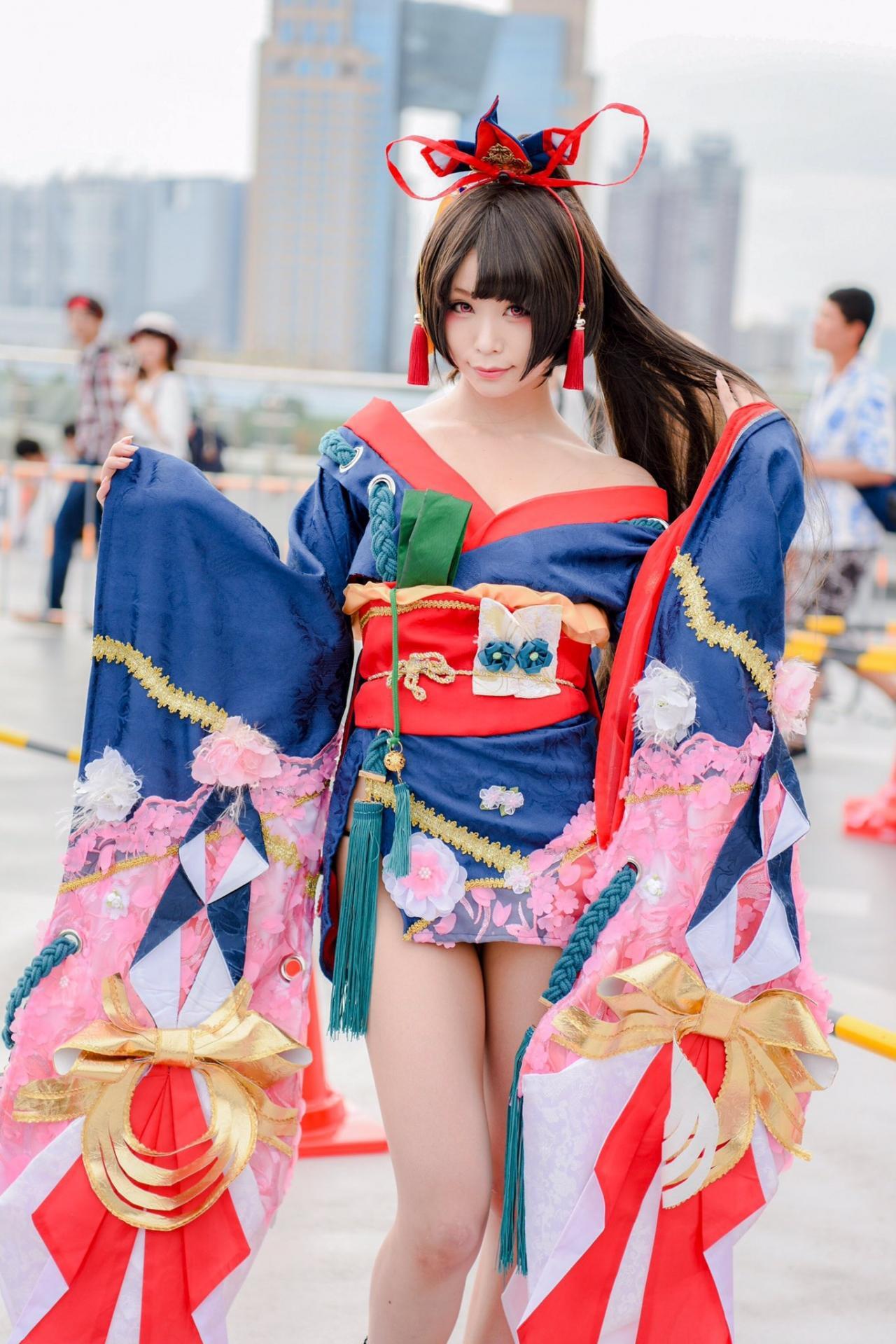 【Cosplay欣赏】C92五木あきら《阴阳师》妖刀姬Cos