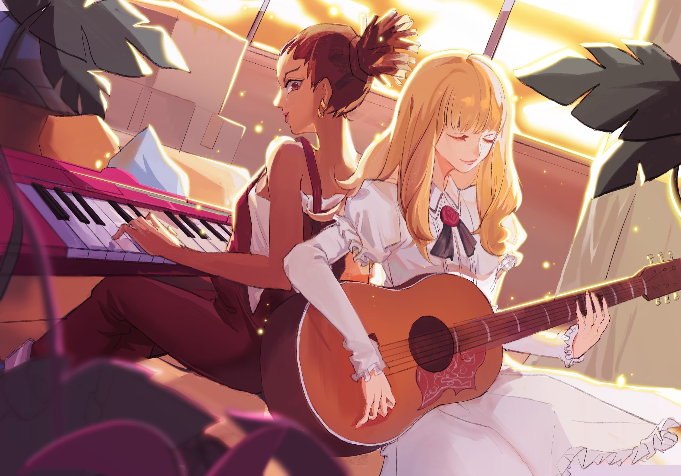 收藏P站的最强人气音乐番《CAROLE &#038; TUESDAY》一些高清墙纸 8P