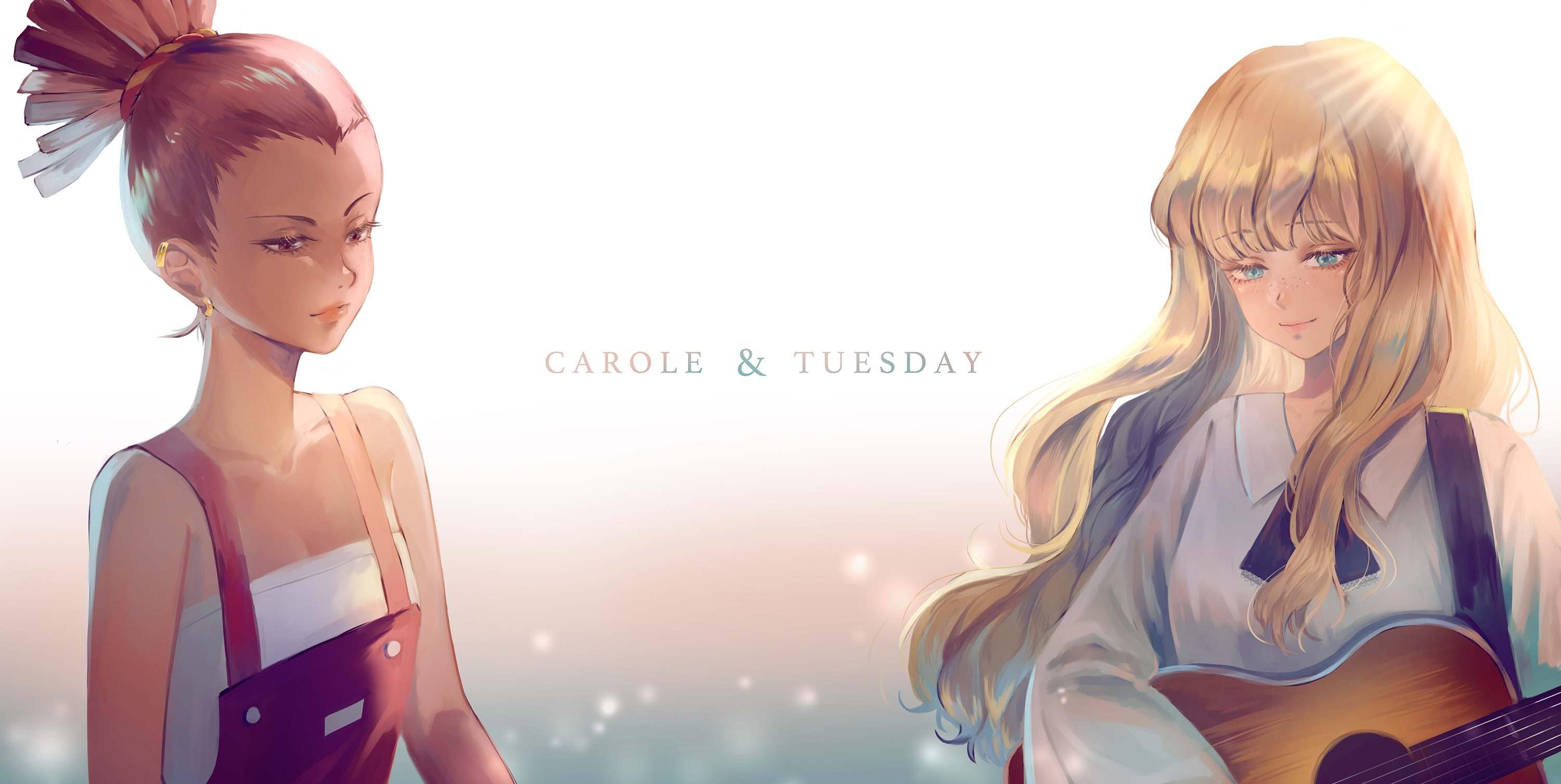 收藏P站的最强人气音乐番《CAROLE &#038; TUESDAY》一些高清墙纸 8P