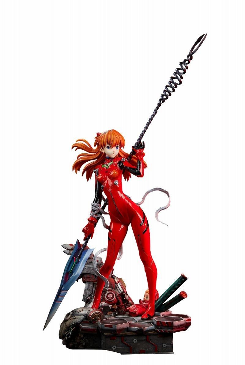 STAR SPACE《福音战士新剧场版：破》Evangelion Wonder Statue 式波·明日香·兰格雷 1/4比例雕像！