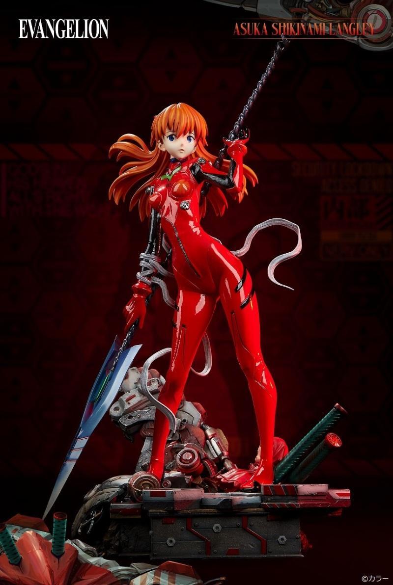 STAR SPACE《福音战士新剧场版：破》Evangelion Wonder Statue 式波·明日香·兰格雷 1/4比例雕像！