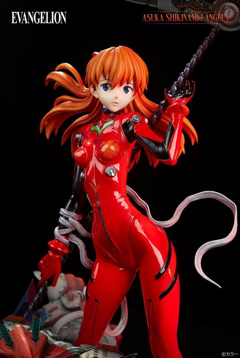 STAR SPACE《福音战士新剧场版：破》Evangelion Wonder Statue 式波·明日香·兰格雷 1/4比例雕像！