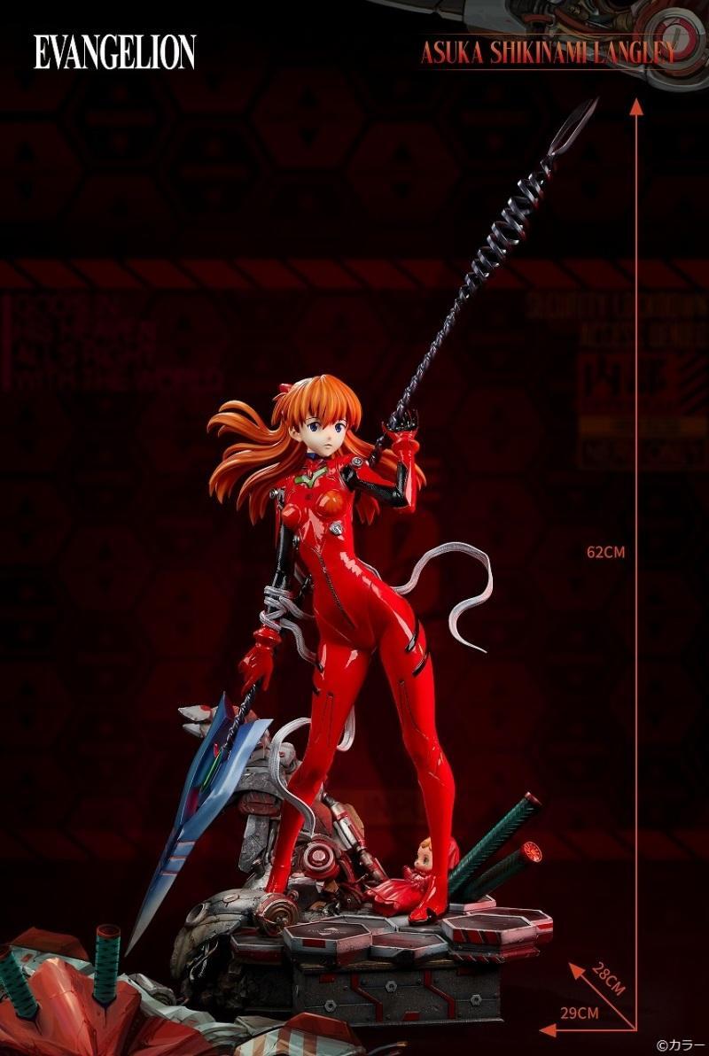 STAR SPACE《福音战士新剧场版：破》Evangelion Wonder Statue 式波·明日香·兰格雷 1/4比例雕像！