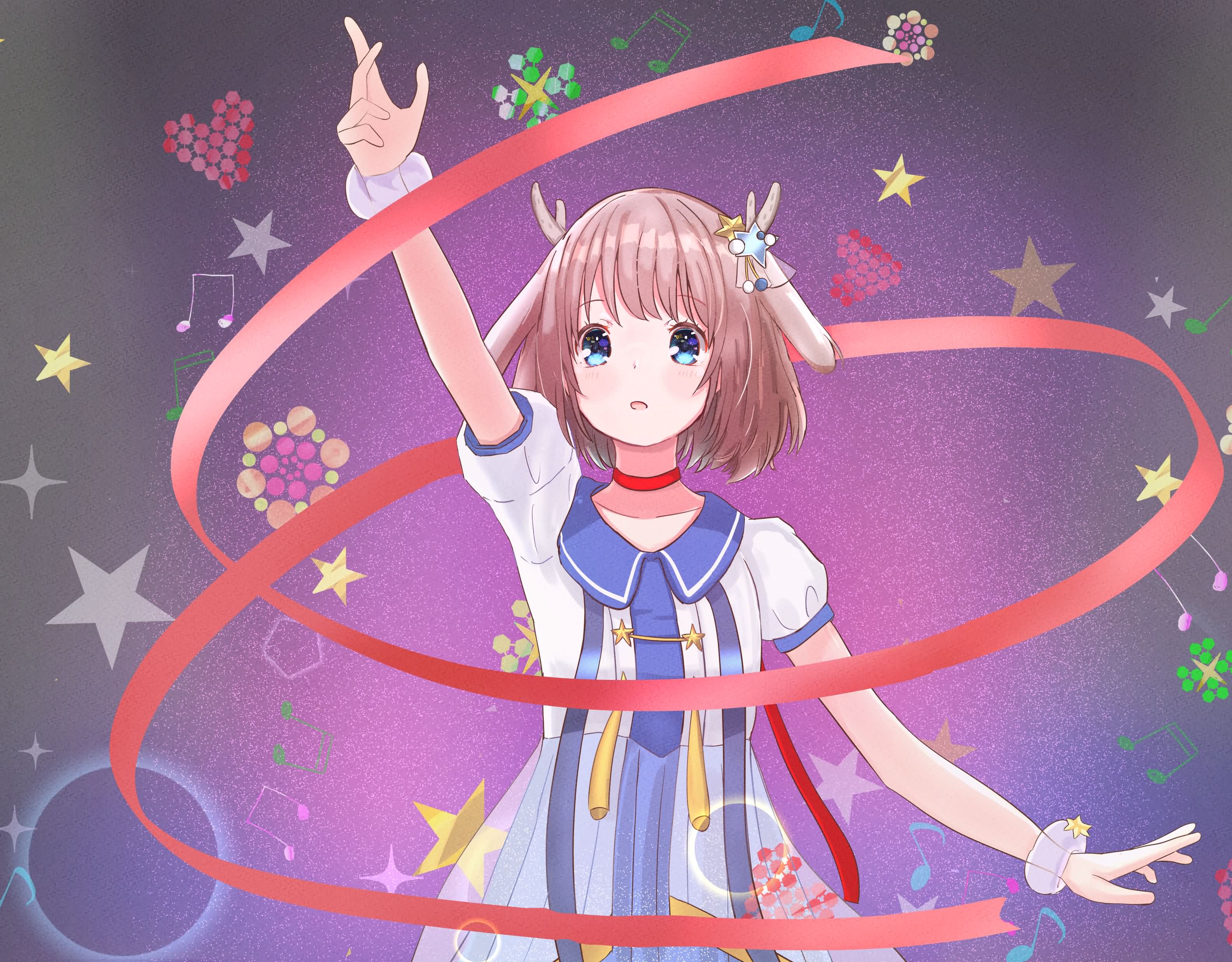 【P站精选】日本人气唱见，Vtuber《鹿乃》高清墙纸特辑！