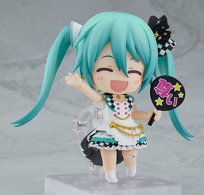 GSC《Vocaloid》初音未来 舞台世界Ver. Q版 黏土人可动手办