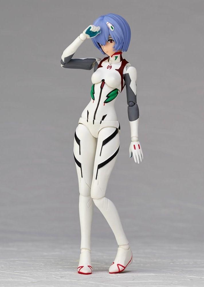 海洋堂《EVANGELION EVOLUTION》EV-022EX 绫波零 &#8211; 白 可动手办，预计于2021年8月发售！