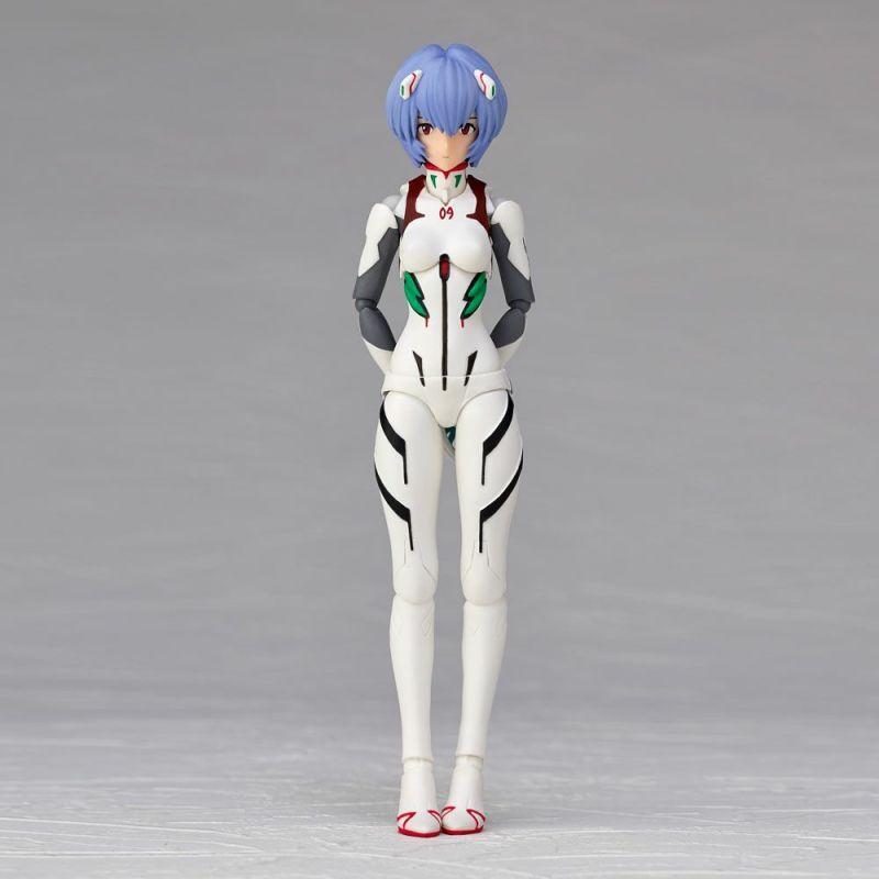 海洋堂《EVANGELION EVOLUTION》EV-022EX 绫波零 &#8211; 白 可动手办，预计于2021年8月发售！