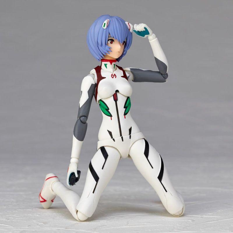 海洋堂《EVANGELION EVOLUTION》EV-022EX 绫波零 &#8211; 白 可动手办，预计于2021年8月发售！