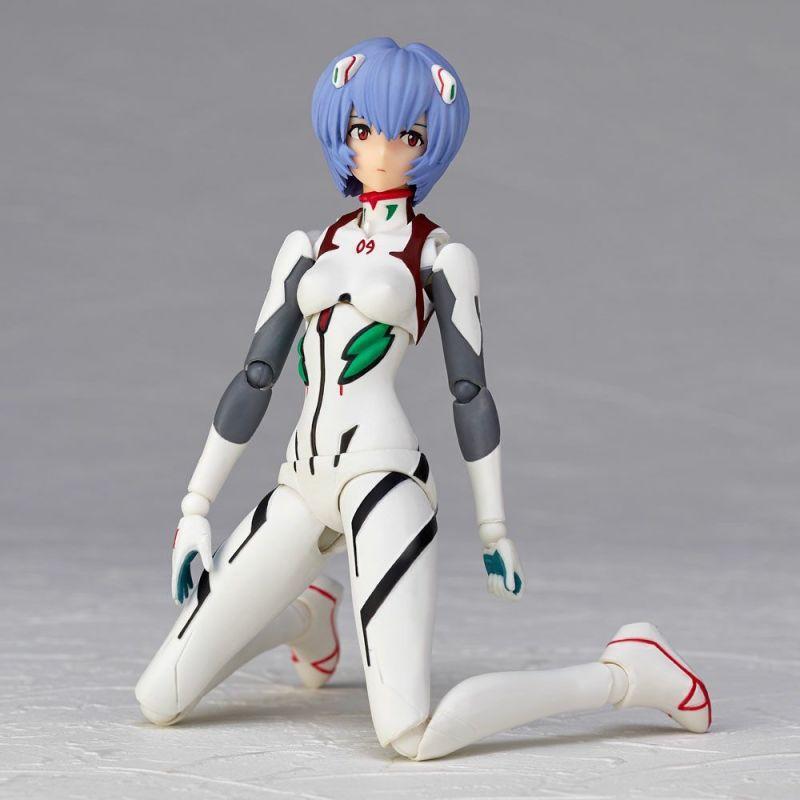 海洋堂《EVANGELION EVOLUTION》EV-022EX 绫波零 &#8211; 白 可动手办，预计于2021年8月发售！