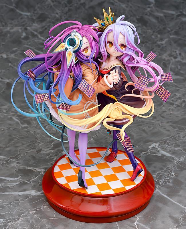 Phat!《NO GAME NO LIFE 游戏人生ZERO》白＆休比 手办，预计明年九月发售！