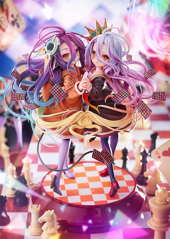 Phat!《NO GAME NO LIFE 游戏人生ZERO》白＆休比 手办，预计明年九月发售！