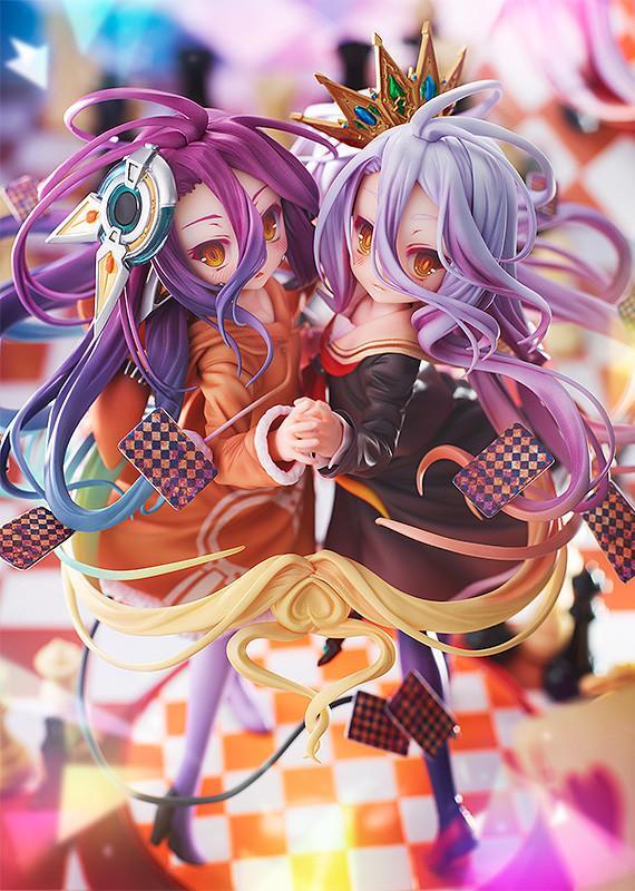 Phat!《NO GAME NO LIFE 游戏人生ZERO》白＆休比 手办，预计明年九月发售！