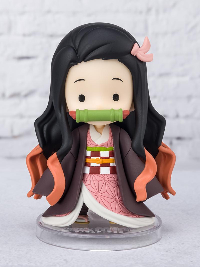 BANDAI Figuarts mini《鬼灭之刃》小祢豆子可动人偶豆豆眼超可爱～