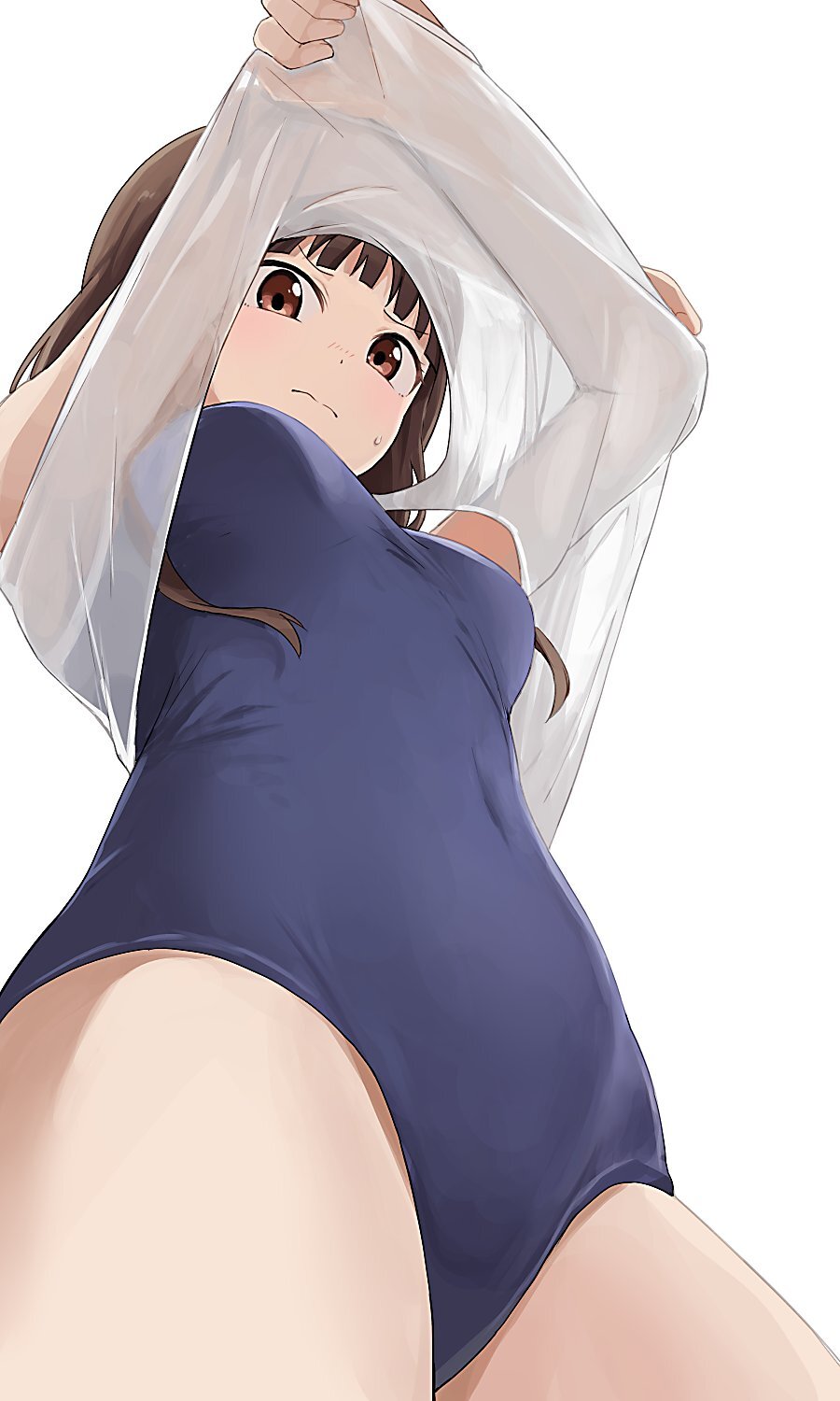 画师《ヒロき》邪恶仰角闻到下乳与胖次 插画合集！