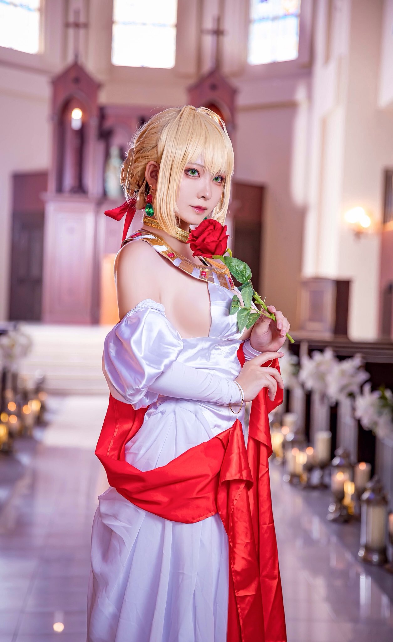 【Cosplay欣赏】日本COSER小姐姐《ウィケン》写真美图，长相甜美气质逼人！