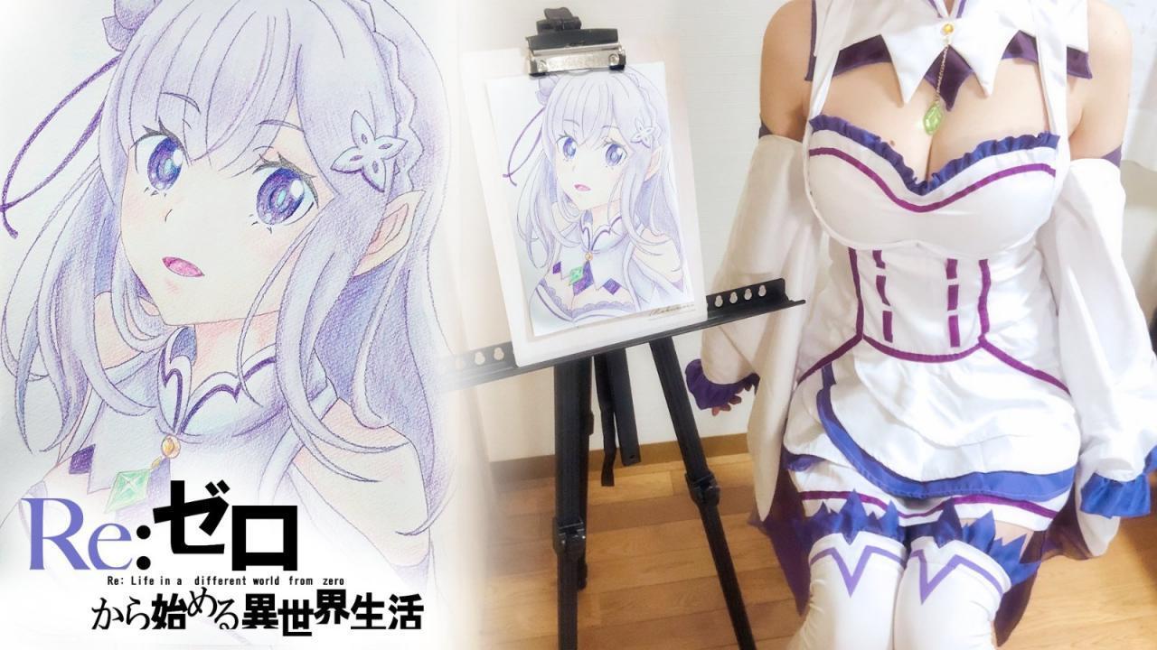 【Cosplay欣赏】日本画画小姐姐《Drawingtart》不露脸COS美图赏 身材比画棒！