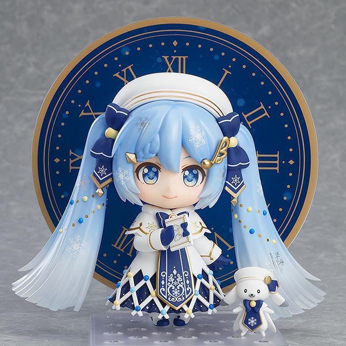 GSC《初音未来》雪未来（雪初音）Glowing Snow 粘土人手办开定