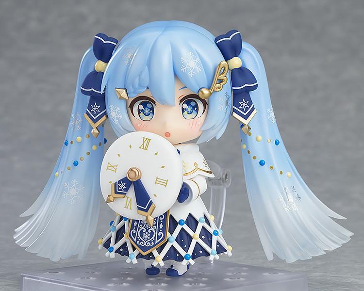 GSC《初音未来》雪未来（雪初音）Glowing Snow 粘土人手办开定