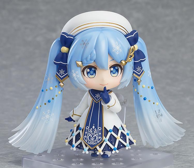 GSC《初音未来》雪未来（雪初音）Glowing Snow 粘土人手办开定