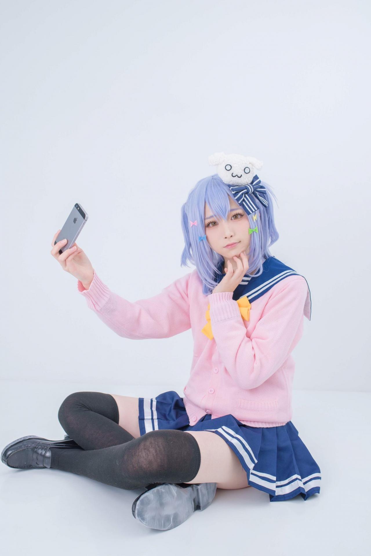 【Cosplay欣赏】岛国萌妹mano美图集 白皙肌肤修长美腿吸睛！