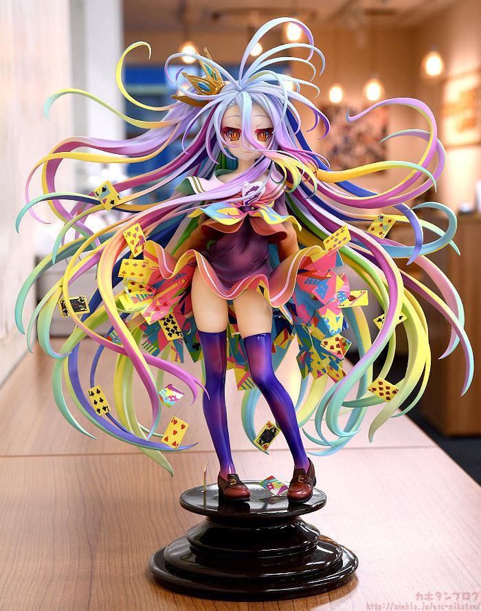 GSC《NO GAME NO LIFE 游戏人生》白-榎宫佑Art Works-1/7比例手办，预计将于2023年4月发售！