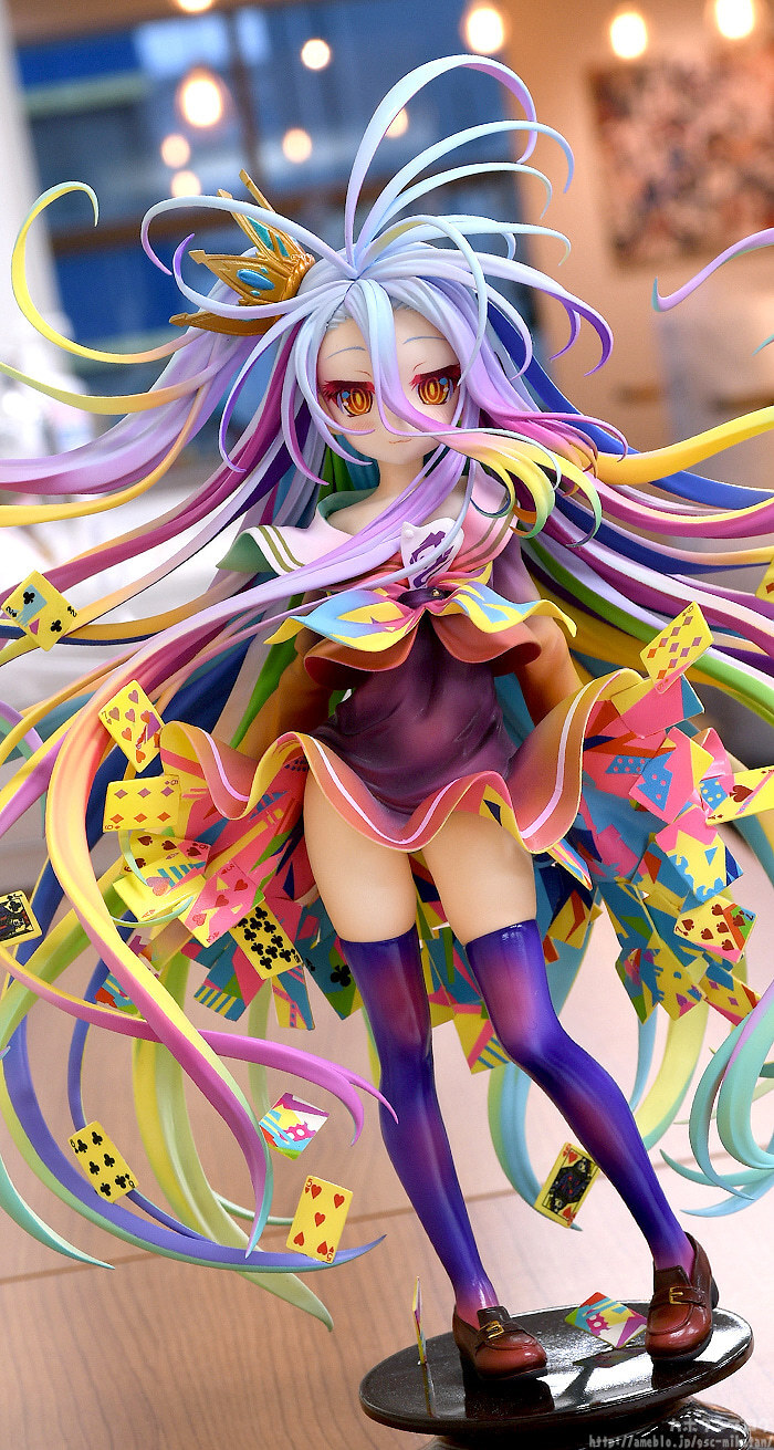 GSC《NO GAME NO LIFE 游戏人生》白-榎宫佑Art Works-1/7比例手办，预计将于2023年4月发售！