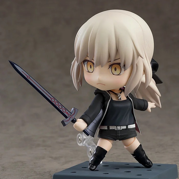 GSC《Fate/Grand Order》Saber Alter 黑呆 新宿ver粘土人开定