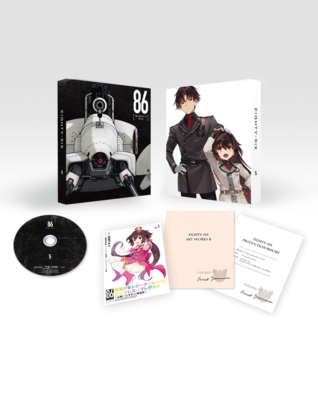 「86 -不存在的战区-」Blu-ray&amp;DVD第五卷封面和特典公布啦