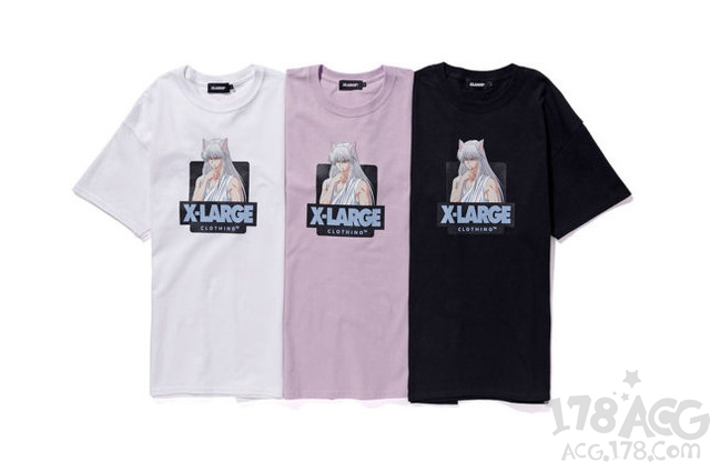 幽☆遊☆白书×XLARGE，推出主角四人组T恤等周边