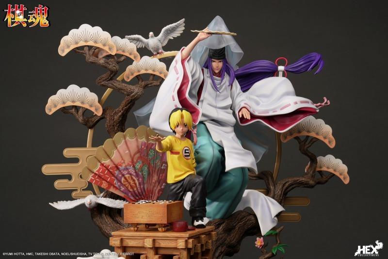 HEX Collectibles《棋魂》 进藤光&#038;藤原佐为：神之一手 1/6比例手办，2022年第四季发售！