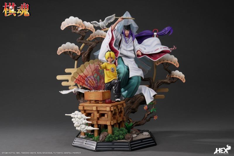 HEX Collectibles《棋魂》 进藤光&#038;藤原佐为：神之一手 1/6比例手办，2022年第四季发售！