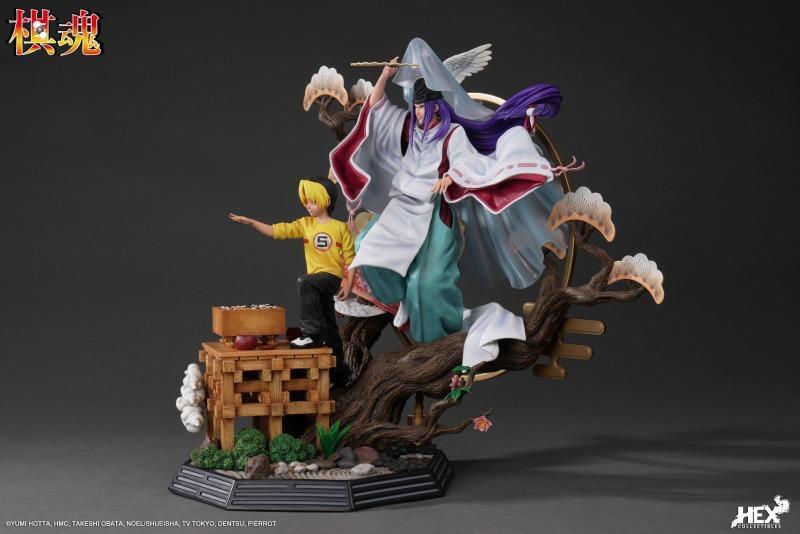 HEX Collectibles《棋魂》 进藤光&#038;藤原佐为：神之一手 1/6比例手办，2022年第四季发售！