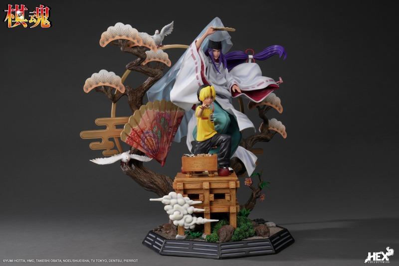 HEX Collectibles《棋魂》 进藤光&#038;藤原佐为：神之一手 1/6比例手办，2022年第四季发售！