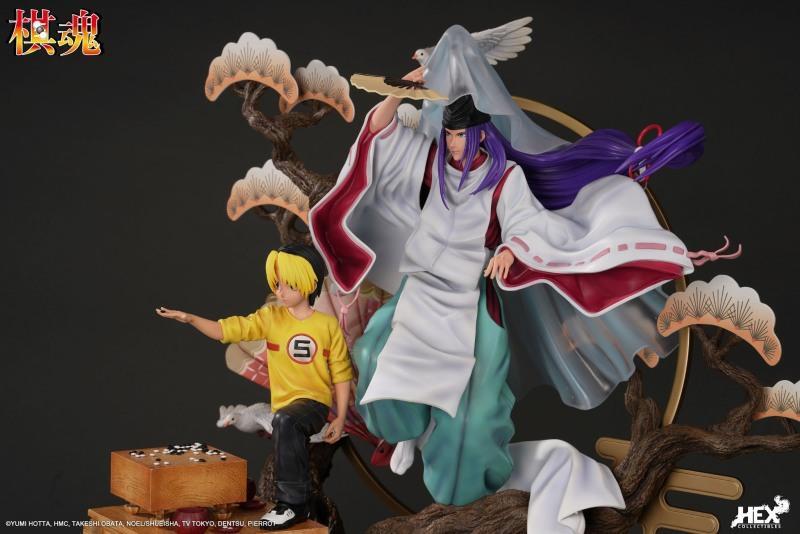 HEX Collectibles《棋魂》 进藤光&#038;藤原佐为：神之一手 1/6比例手办，2022年第四季发售！