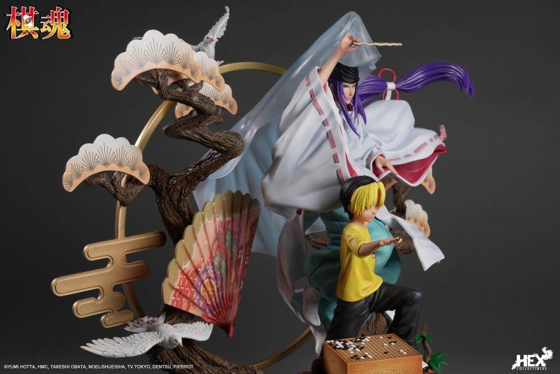 HEX Collectibles《棋魂》 进藤光&#038;藤原佐为：神之一手 1/6比例手办，2022年第四季发售！