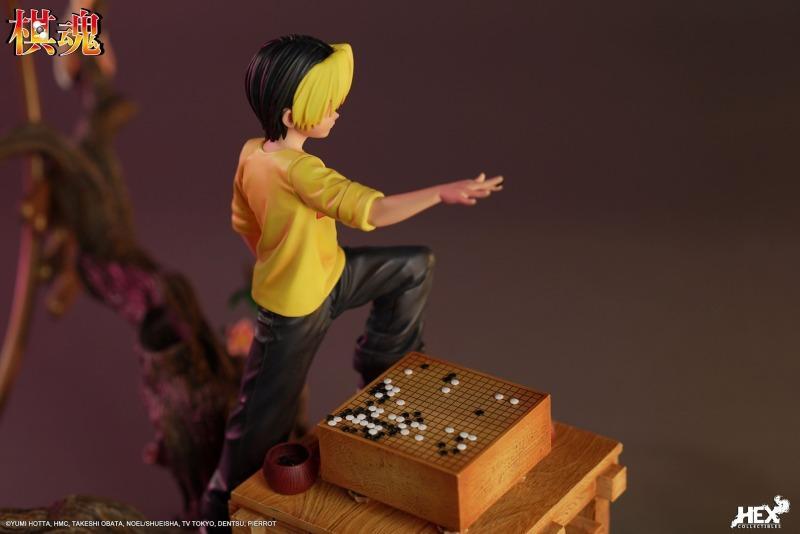 HEX Collectibles《棋魂》 进藤光&#038;藤原佐为：神之一手 1/6比例手办，2022年第四季发售！