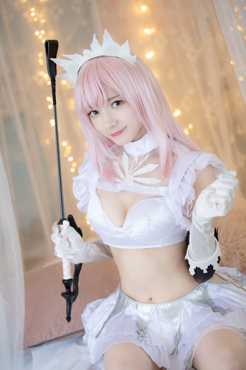 【COSPLAY欣赏】日本美女COS《FGO》虞美人 清凉装束性感火辣！