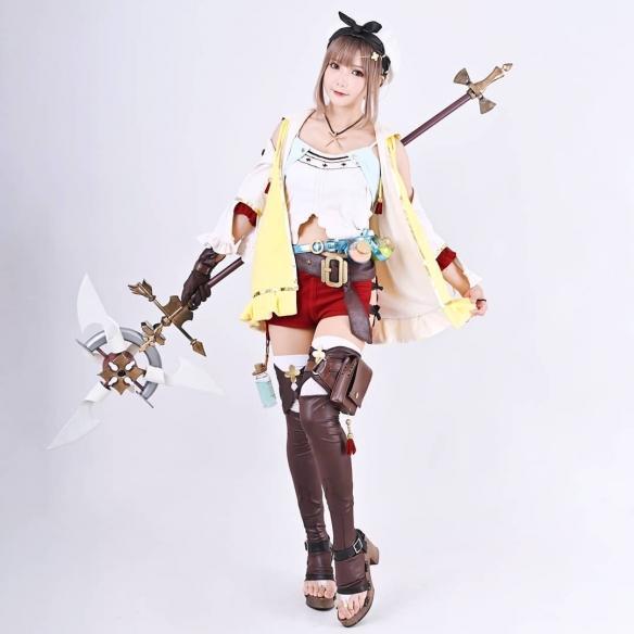 【Cosplay欣赏】甜美少女Kipi扮演《莱莎的炼金工房》