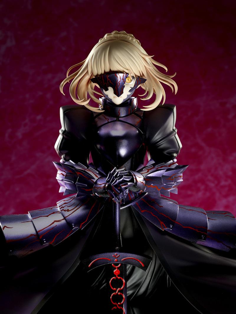 《Fate》HF剧场版黑Saber手办 冷酷无情霸气侧漏！