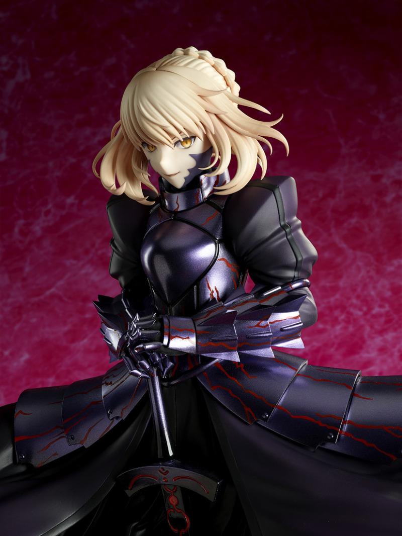 《Fate》HF剧场版黑Saber手办 冷酷无情霸气侧漏！